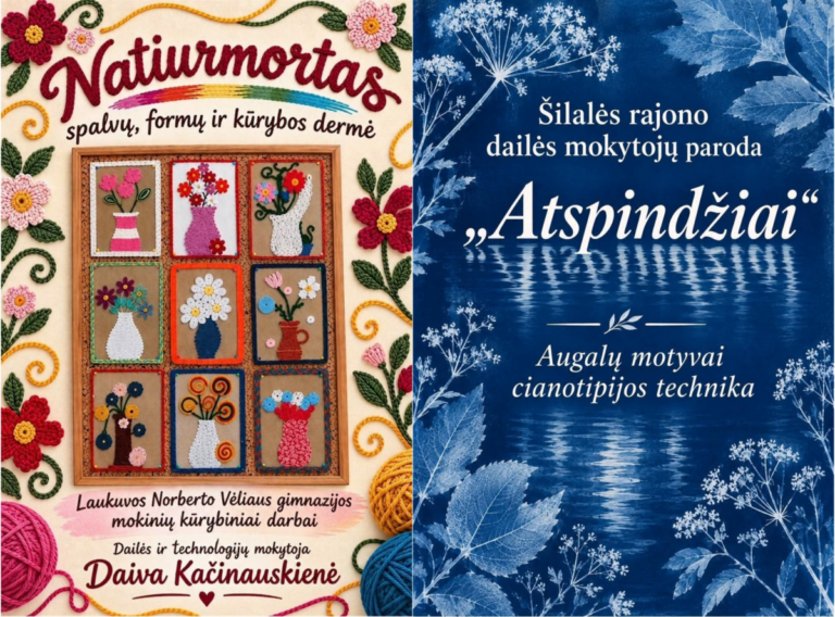 Maloniai kviečiame apsilankyti parodose.